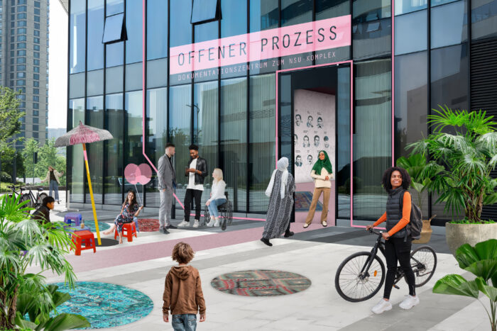 Sketch von it´s about Ausstellungsdesign, Berlin copyright: Initiative Offene Gesellschaft Berlin